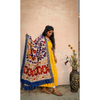 Handloom Kurti with Kalamkari Dupatta