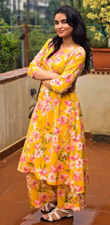 Jaipur premium cotton printed co-ord set HOSPC 122