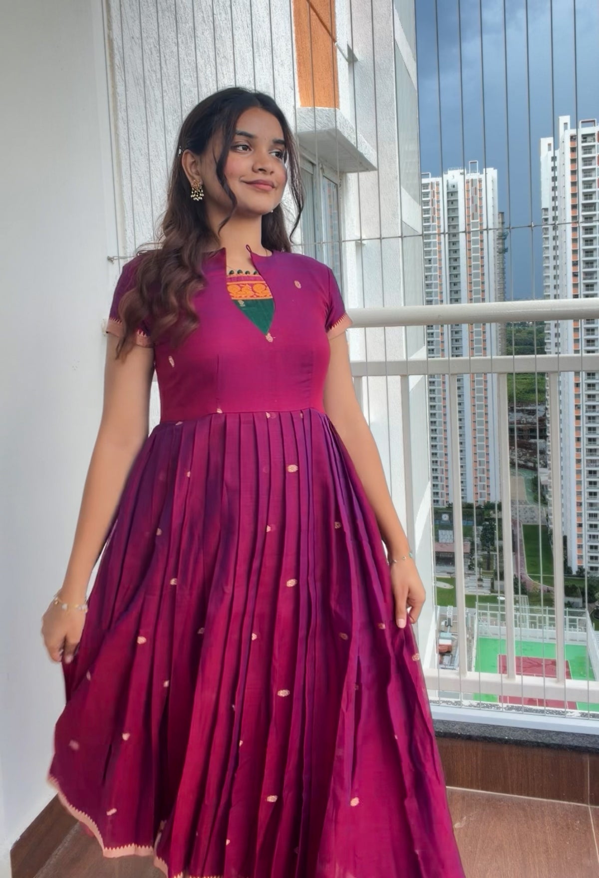 Narayanpet Pink frock