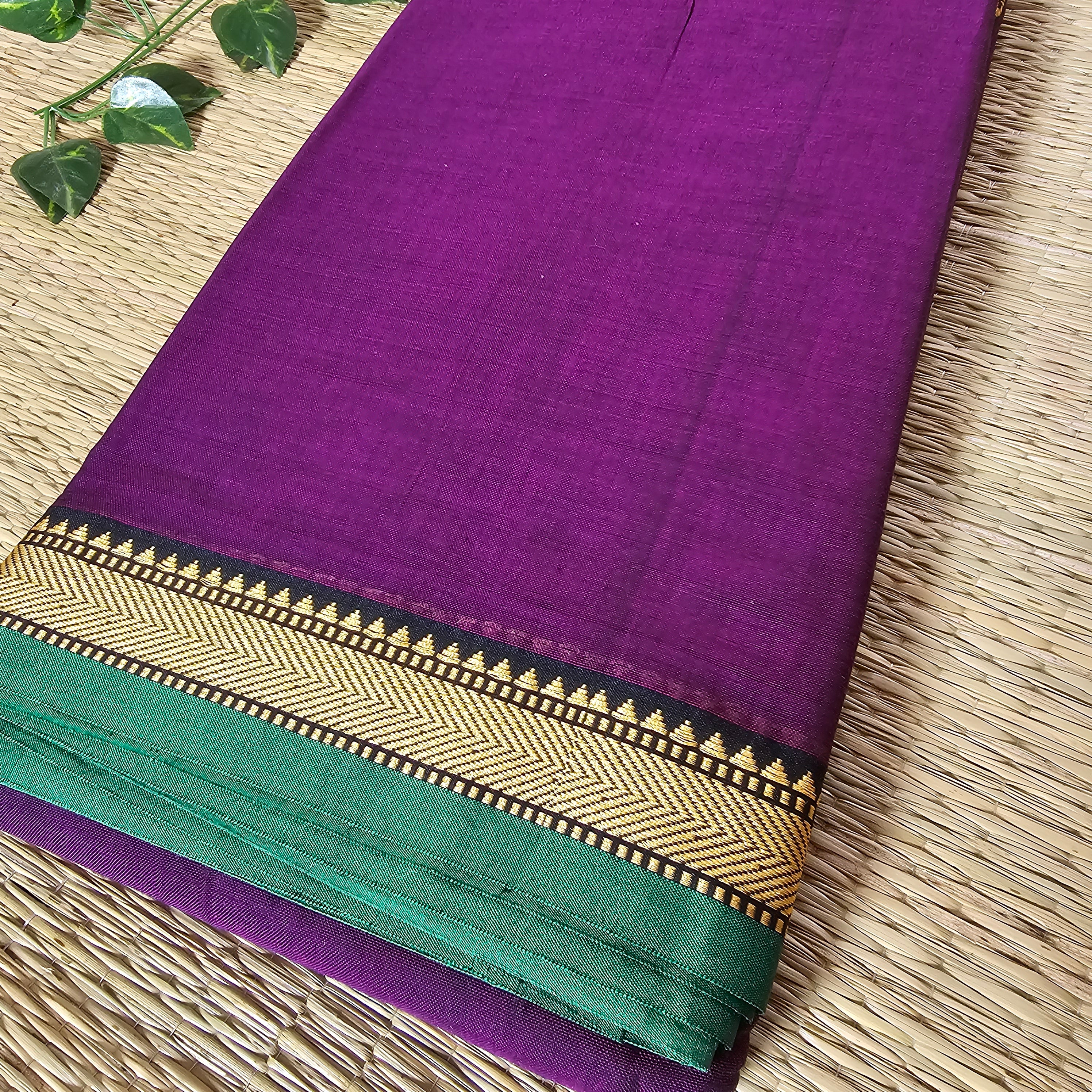 Purple Narayanpet Handloom saree (HOS_NPR_102)
