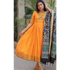 Mustard Yellow Anarkali Suit Set Code: HOSMA 111