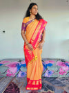 Ganga Jamuna border kanchi cotton saree Code: HOSGJ 310