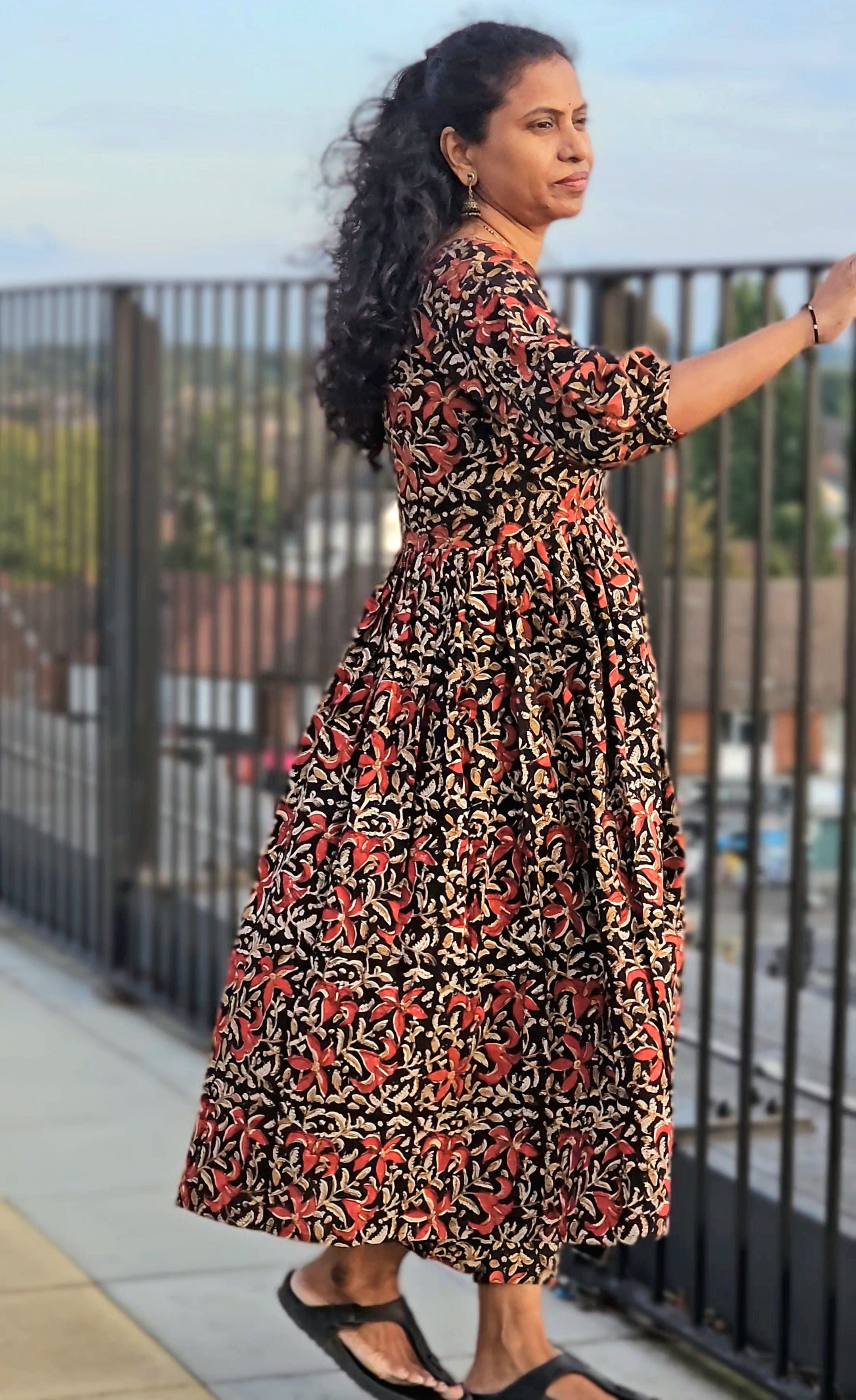 Kalamkari co-ord setCode : HOSKC 127