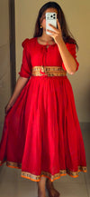 Narayanpet Red Frock