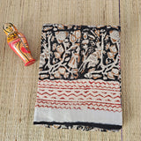 Linen Kalamkari Block Printed Indian