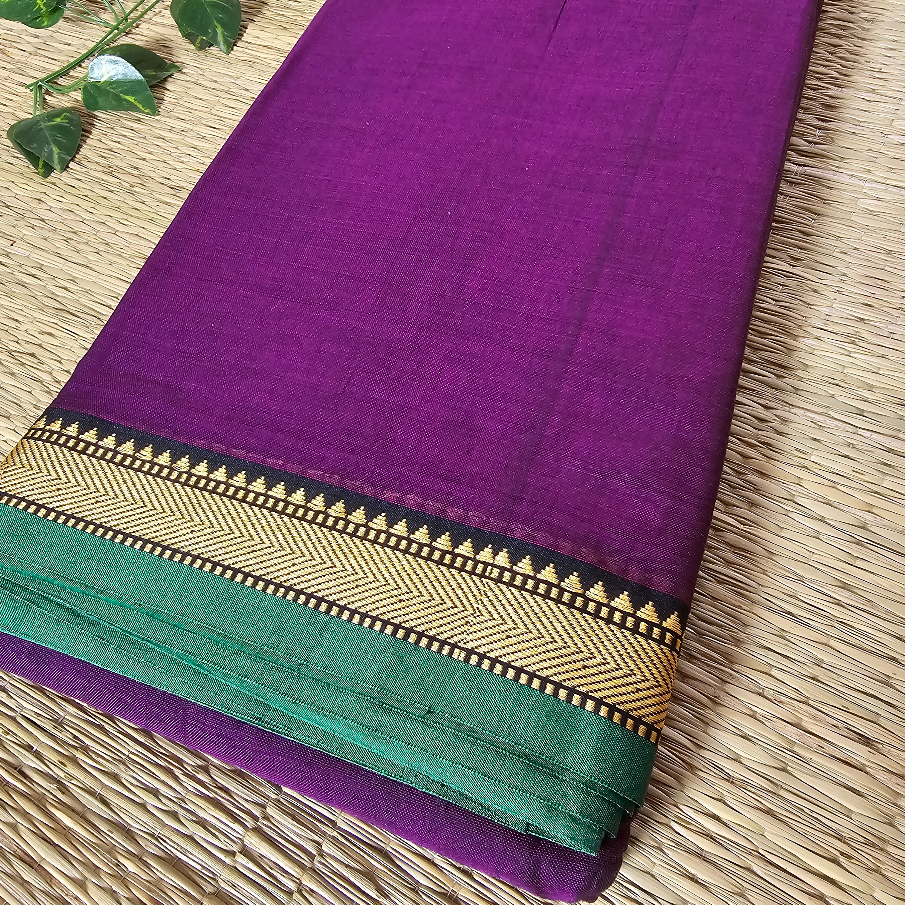Purple Narayanpet Handloom saree (HOS_NPR_102)
