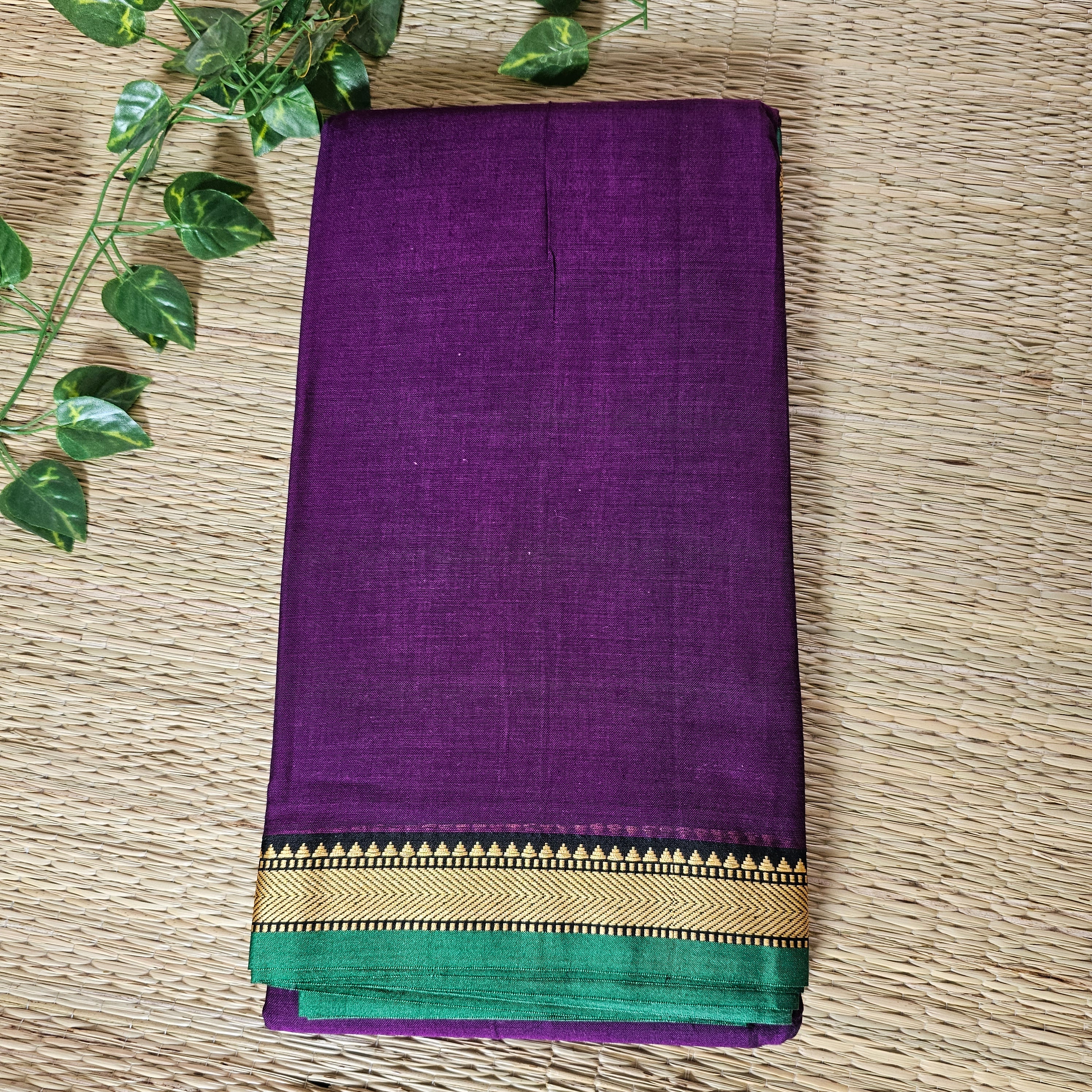 Purple Narayanpet Handloom saree (HOS_NPR_102)