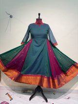 Narayanpet Handloom Dress Top & Dupatta Set